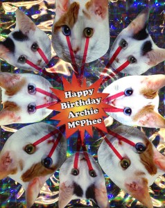 Archie McPhee's Birthday Card